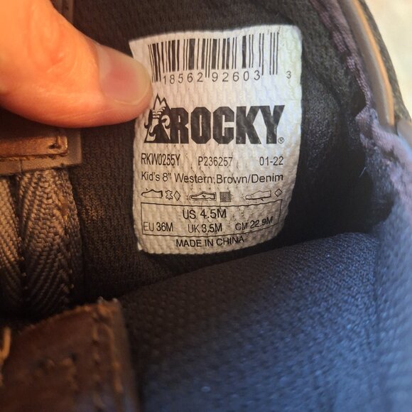 Kids rocky cowboy boots - Picture 4 of 4